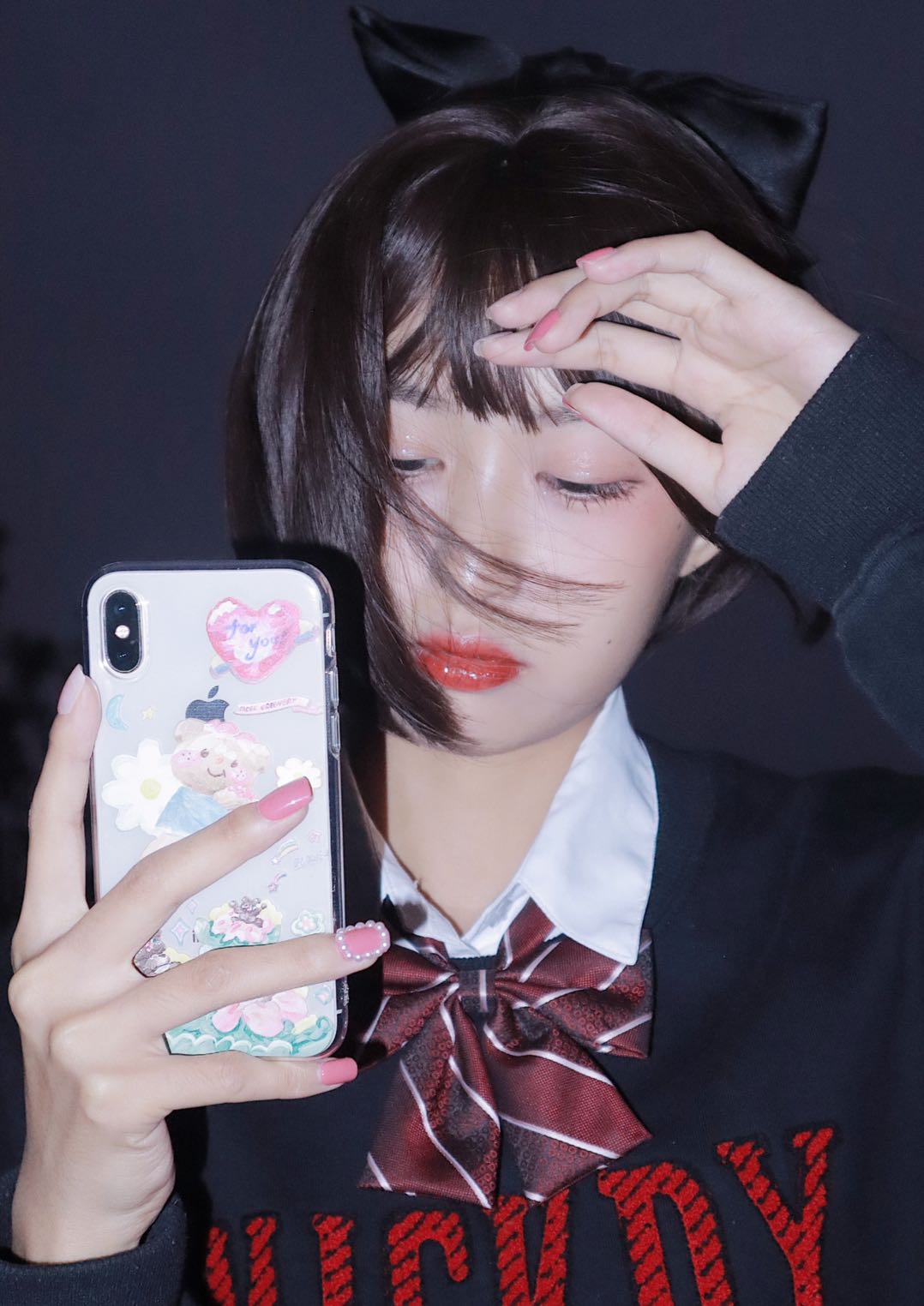Oil Painting Cute Bear Puppy Phone Case