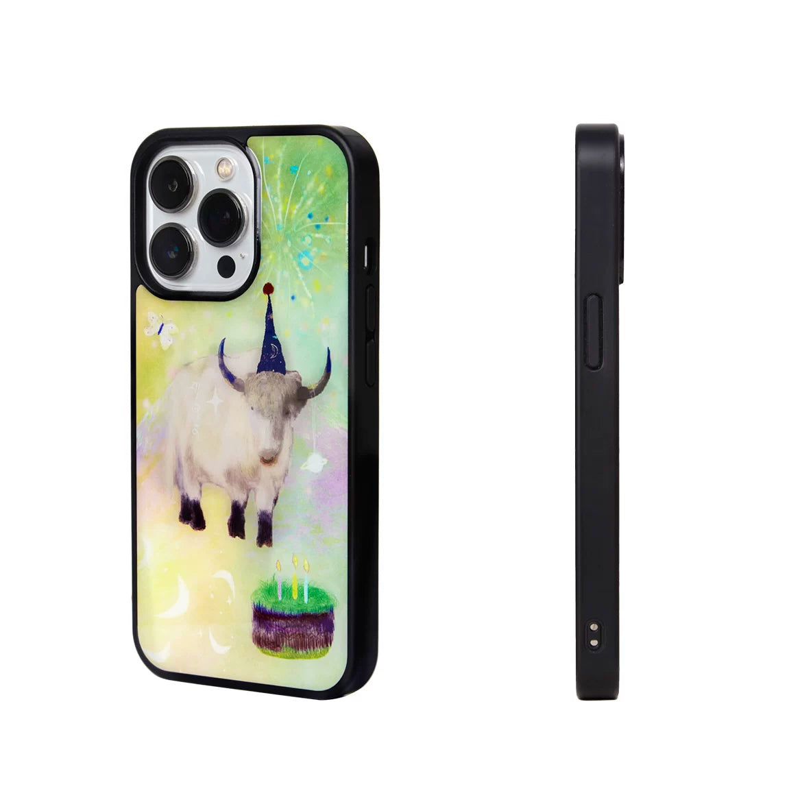 Fairytale Birthday Yak Epoxy Resin Phone Case-SATP