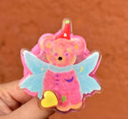 Christmas Bear Heart Rotating Magnetic Phone Stand-SATP