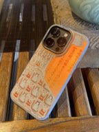 Dunhuang Art Series: Diamond Sutra Chinese Zen Style Laser Metallic Phone Case-YX