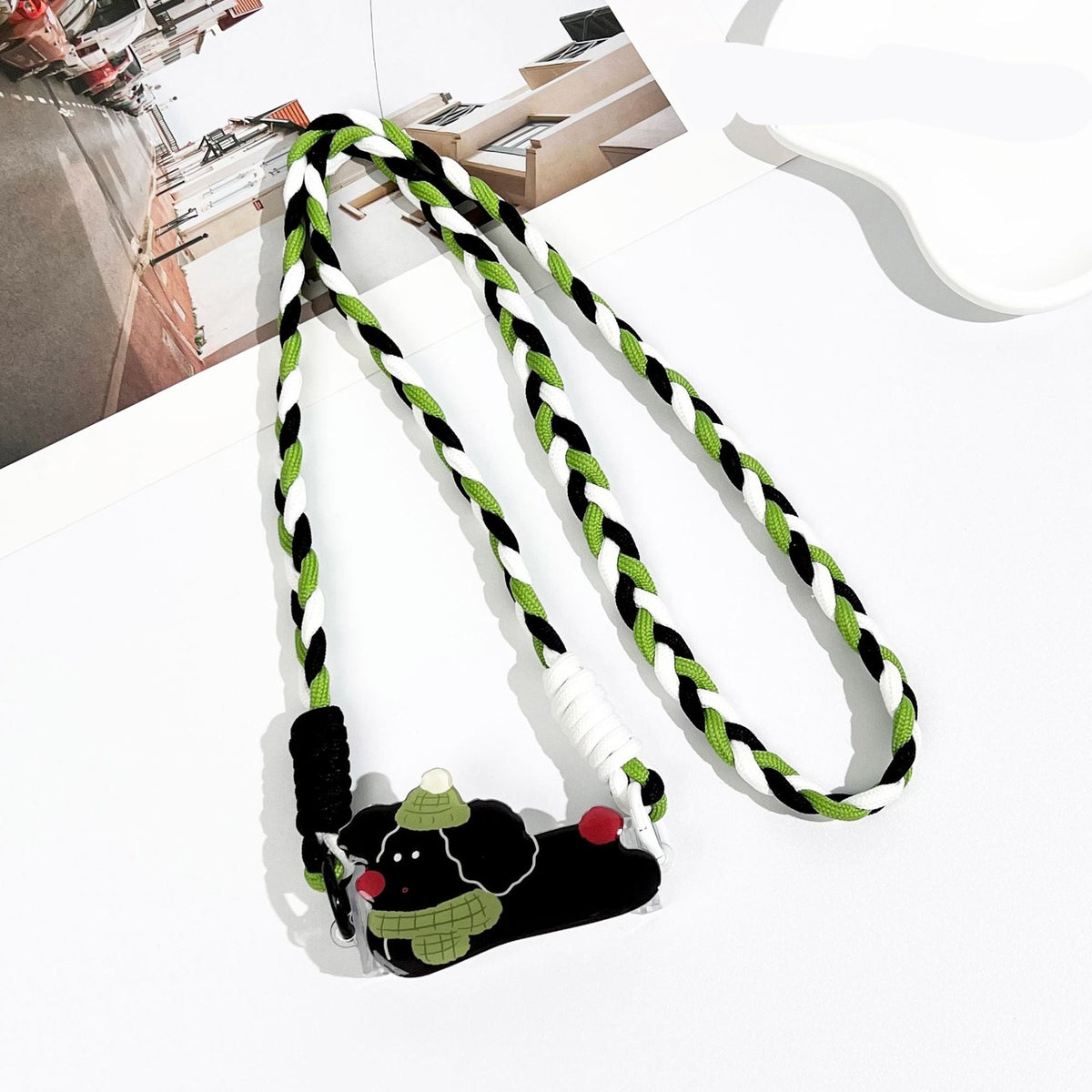 Cute Puppy Phone Strap Crossbody
