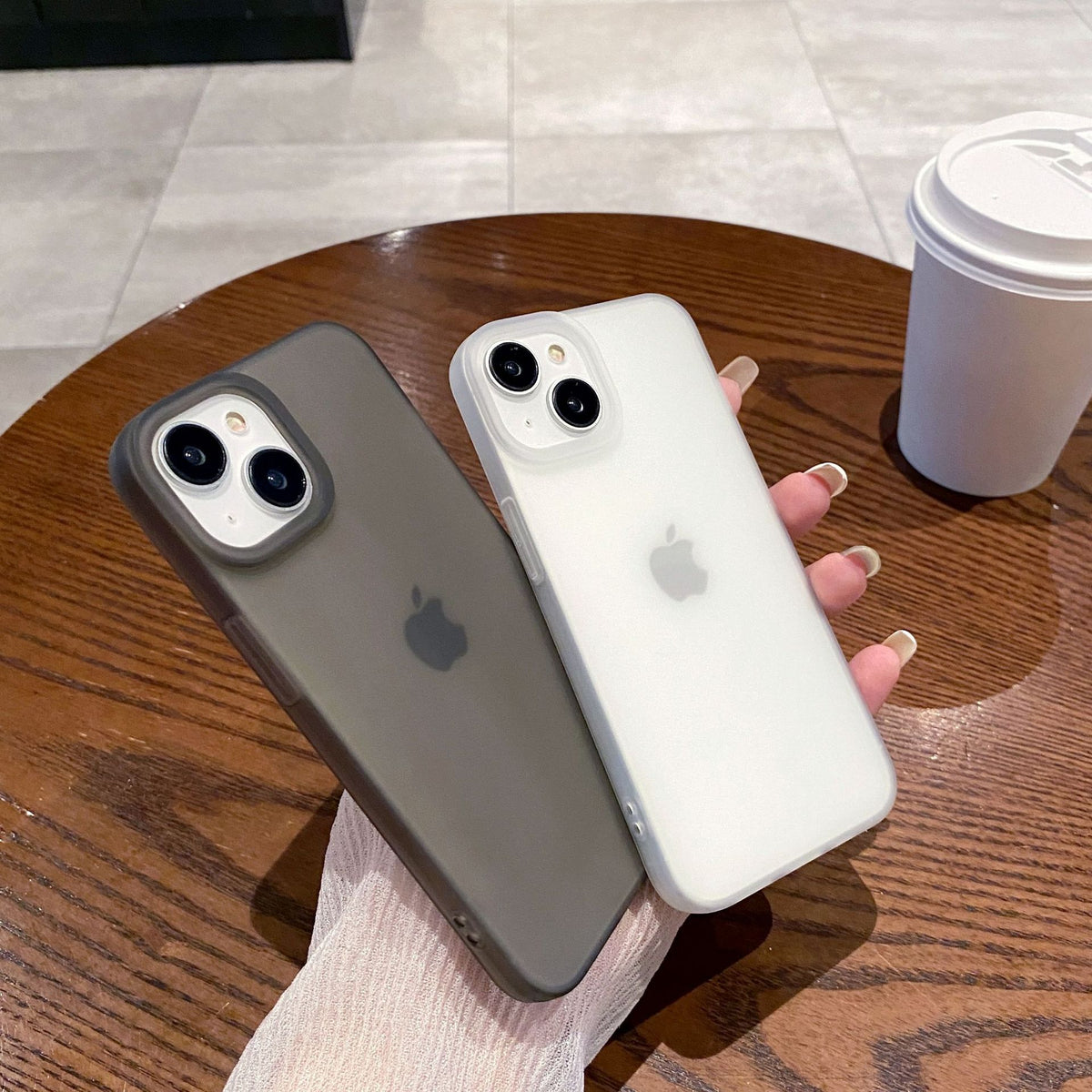 Silicone Semi-clear Replacement Phone Case