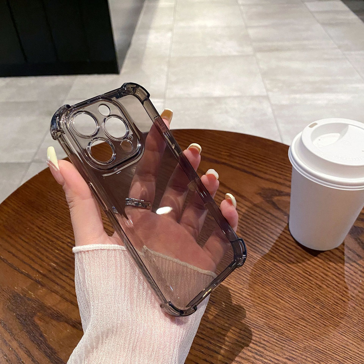 Transparent Airbag Replacement Protective Phone Case