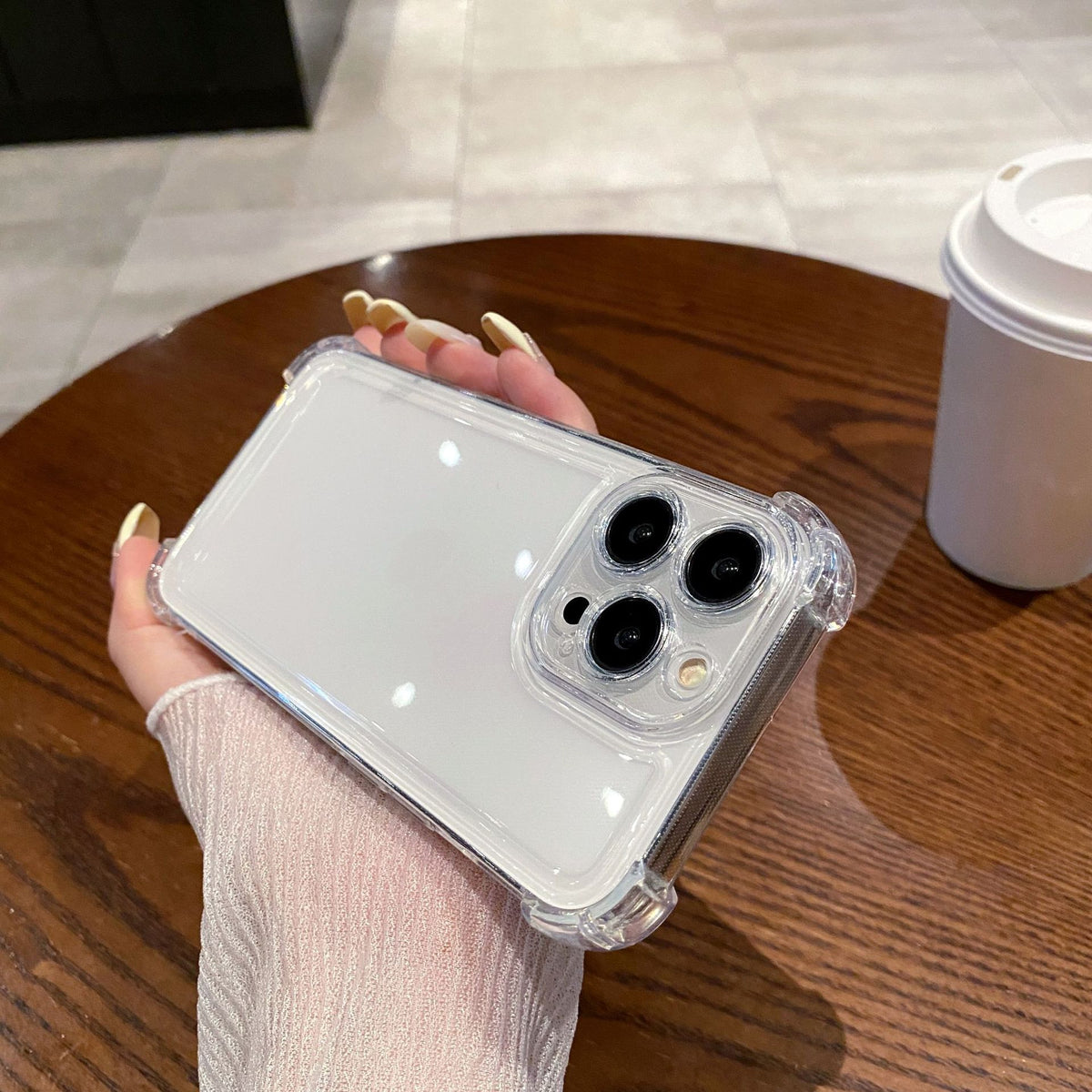 Transparent Airbag Replacement Protective Phone Case