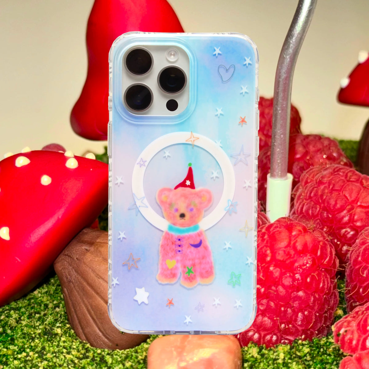 Fairytale Christmas Bear IMD Phone Case with MagSafe-SATP