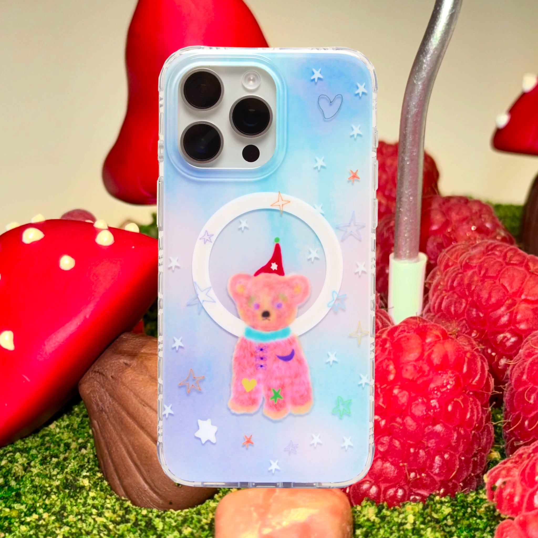 Fairytale Christmas Bear IMD Phone Case with MagSafe-SATP