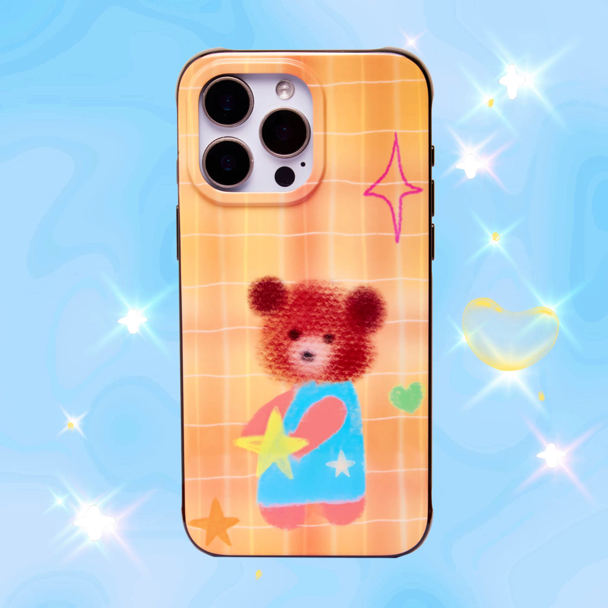 Fairytale Fuzzy Bear Phone Case with MagSafe-SATP
