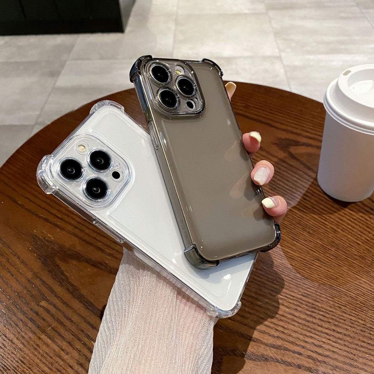Transparent Airbag Replacement Protective Phone Case
