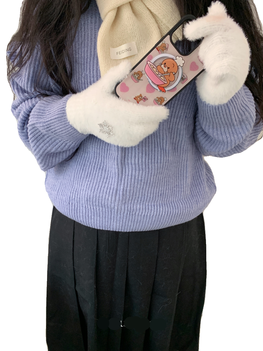Kawaii Little Mole Chef Magnetic Acrylic Phone Case