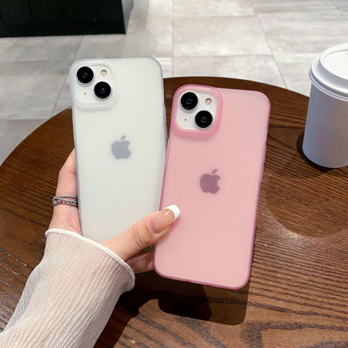 Silicone Semi-clear Replacement Phone Case