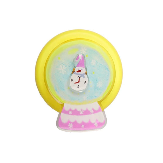 Crystal Ball Snowman Rotatable Magnetic Phone Holder-SATP