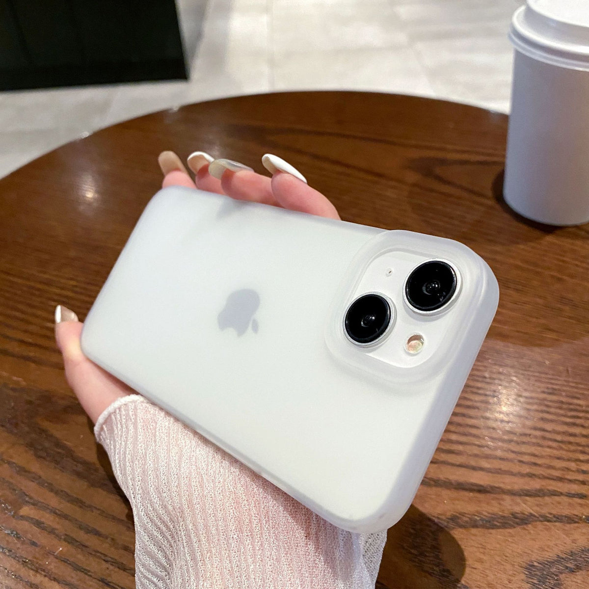 Silicone Semi-clear Replacement Phone Case