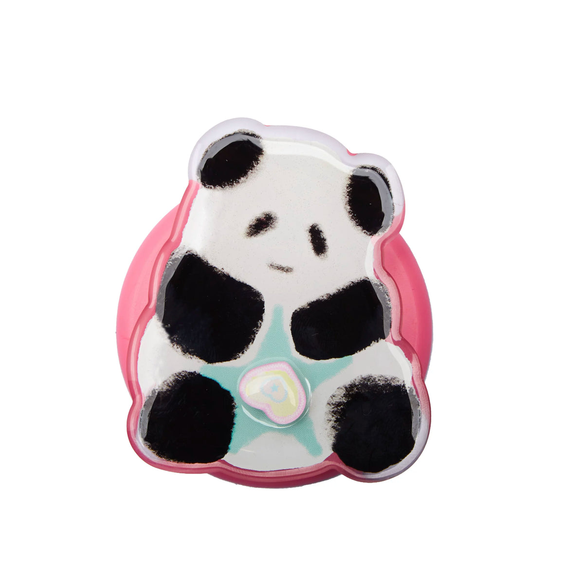 Panda's Gift Magnetic Phone Holder with A Rotating Heart-SATP
