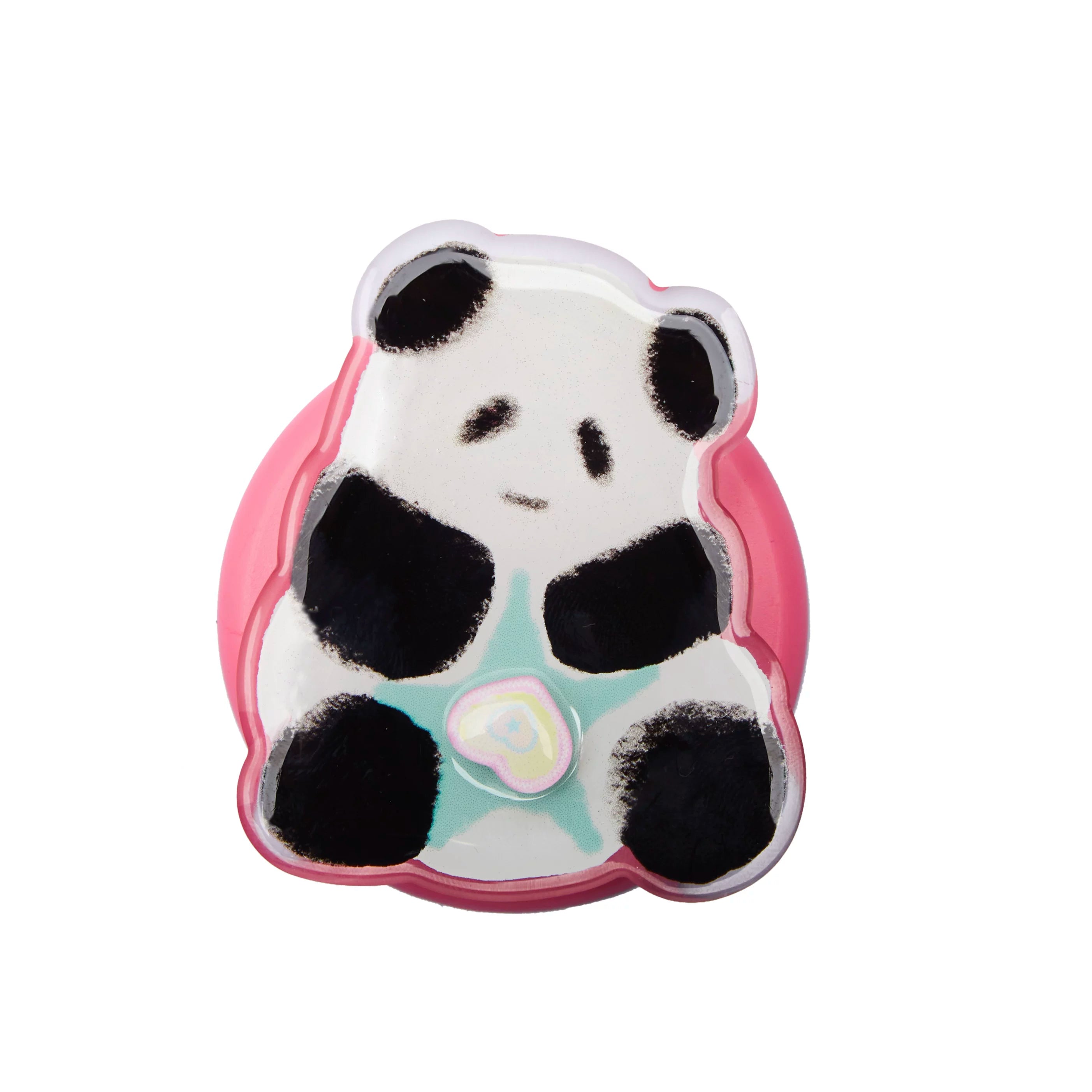 Panda's Gift Magnetic Phone Holder with A Rotating Heart-SATP
