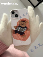 Sketch Sleeping Bear Phone Case