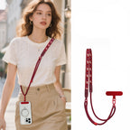 Cartoon Print Adjustable Phone Strap Crossbody