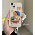 Pajama Bear Couple Phone Case