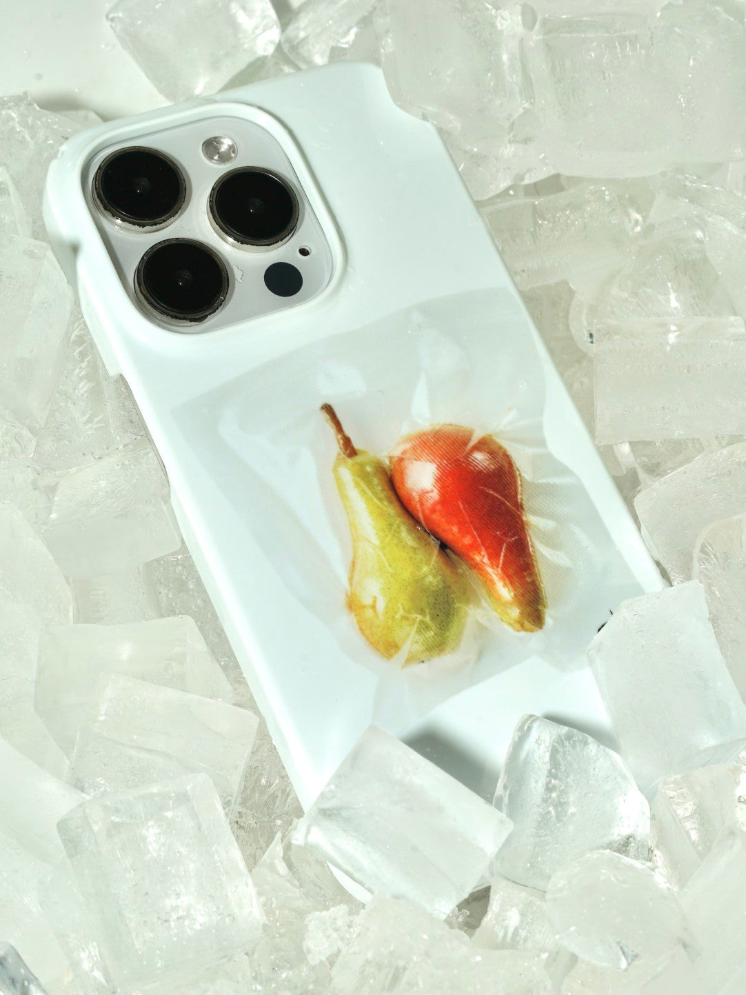 Pears In Sealed Bag Printed Phone Case | iPhone Case | Three Fleas