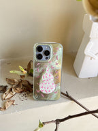 Pink Butterfly Gourd Glitter Phone Case | iPhone Case | Three Fleas