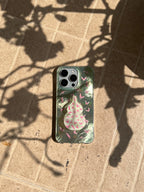 Pink Butterfly Gourd Glitter Phone Case | iPhone Case | Three Fleas