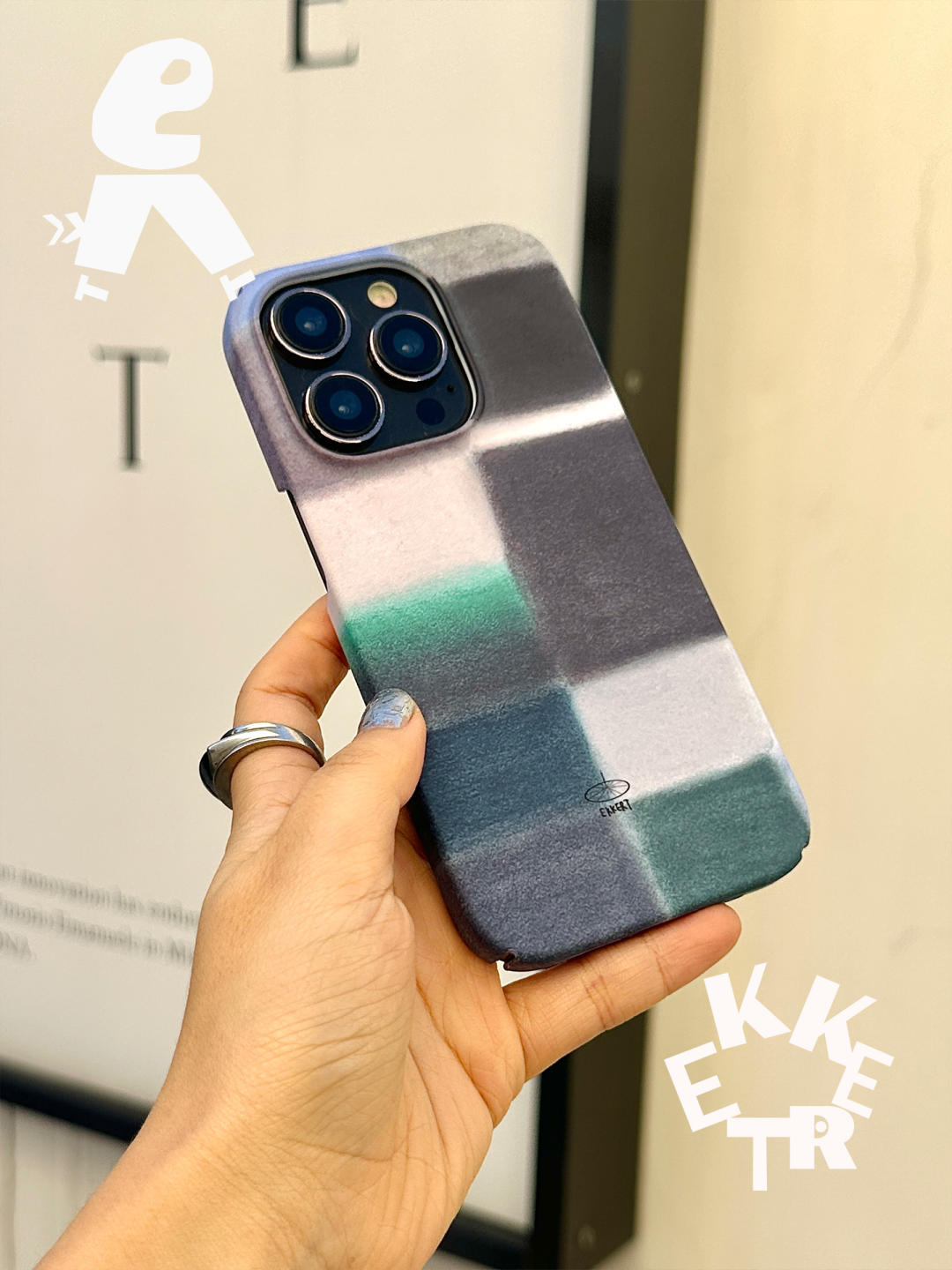 Plaid Matte Phone Case