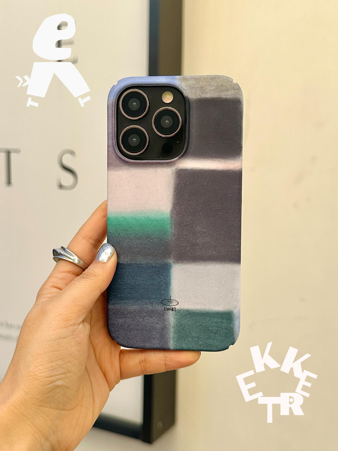 Plaid Matte Phone Case