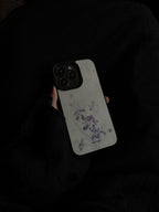 Purple Iris Blossom Phone Case | iPhone Case | Three Fleas