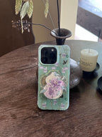 Purple Ripple Printed Phone Case | iPhone Case | Three Fleas