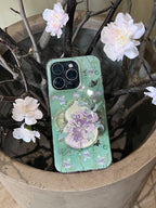 Purple Ripple Printed Phone Case | iPhone Case | Three Fleas
