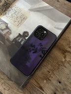 「Chinoiserie」Purple Shadow Phone Case | iPhone Case | Three Fleas