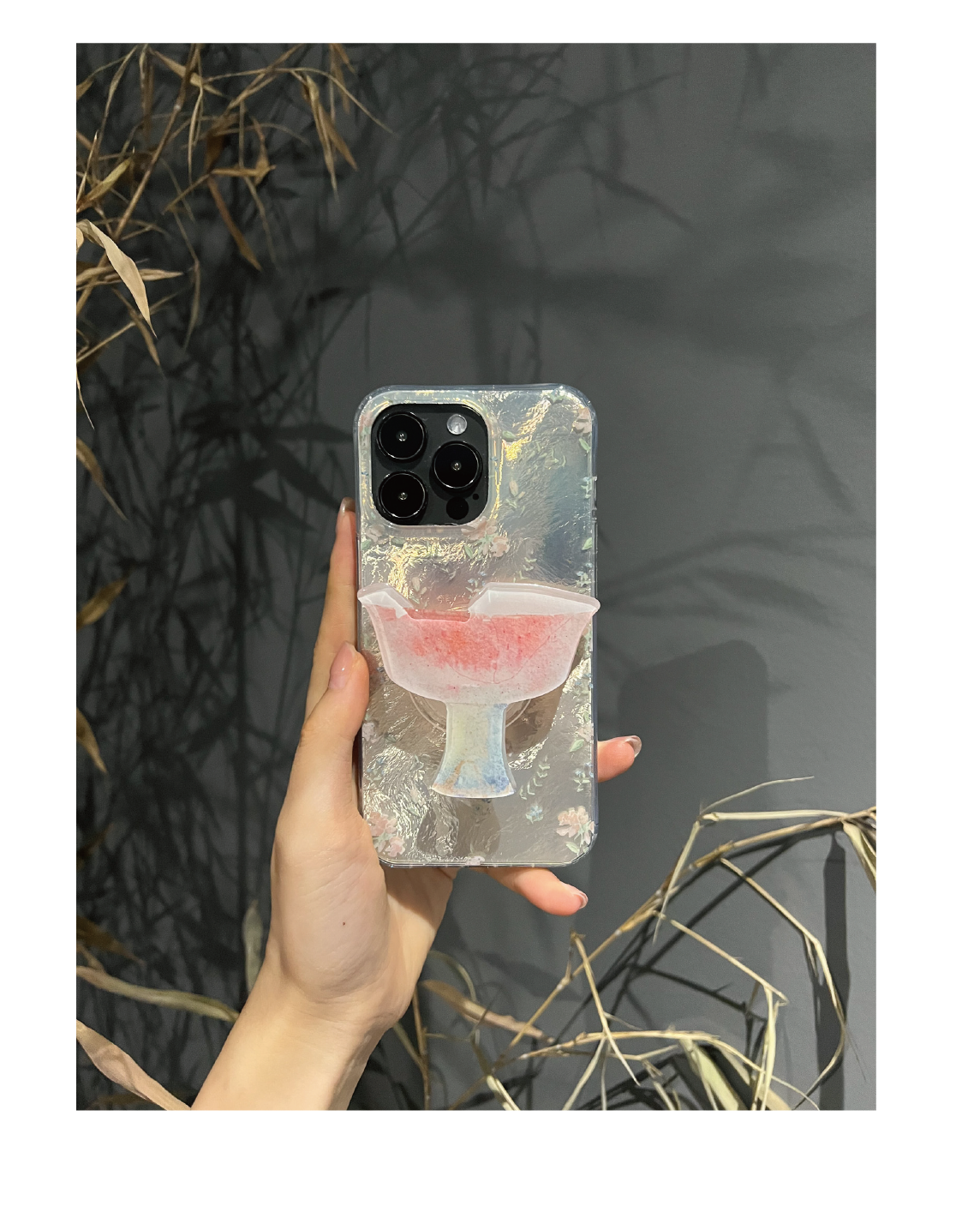 Qingbai Glaze Heritage: Neo-Chinese Artifact Aesthetic IMD Case | iPhone Case | Three Fleas