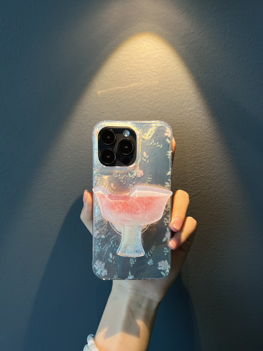 Qingbai Glaze Heritage: Neo-Chinese Artifact Aesthetic IMD Case | iPhone Case | Three Fleas
