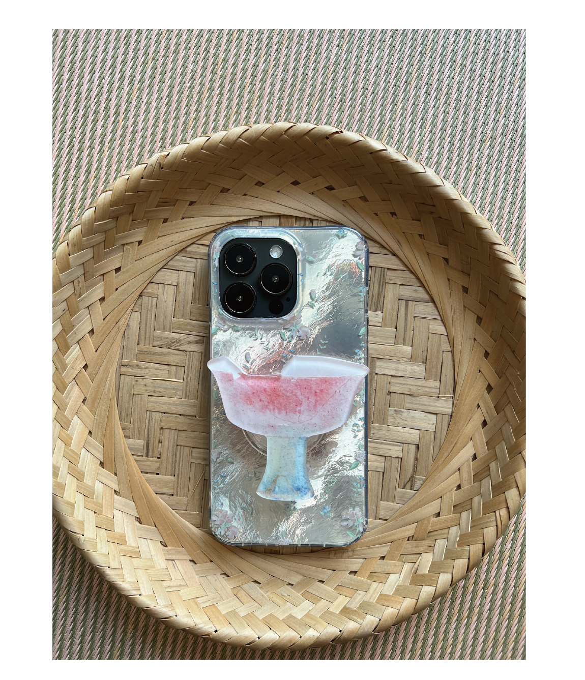Qingbai Glaze Heritage: Neo-Chinese Artifact Aesthetic IMD Case | iPhone Case | Three Fleas