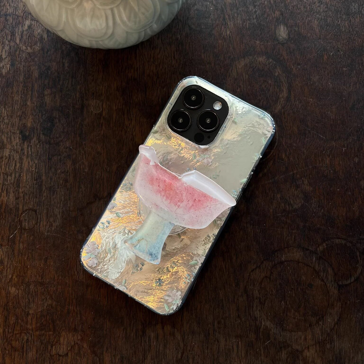 Qingbai Glaze Heritage: Neo-Chinese Artifact Aesthetic IMD Case | iPhone Case | Three Fleas