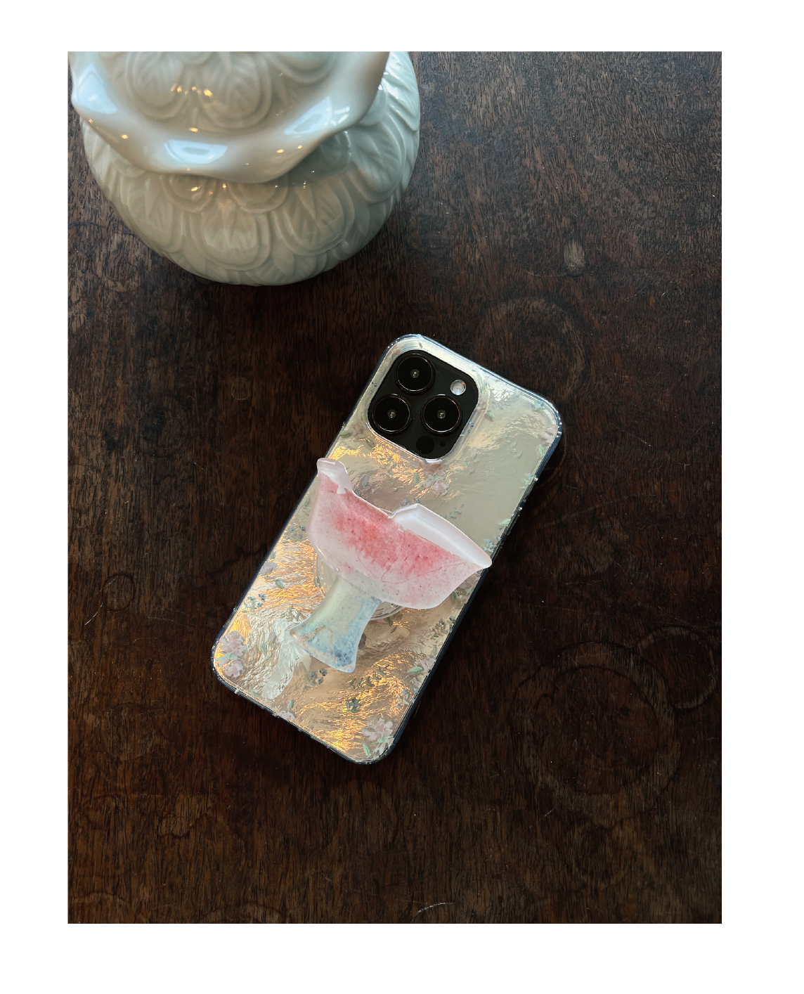 Qingbai Glaze Heritage: Neo-Chinese Artifact Aesthetic IMD Case | iPhone Case | Three Fleas