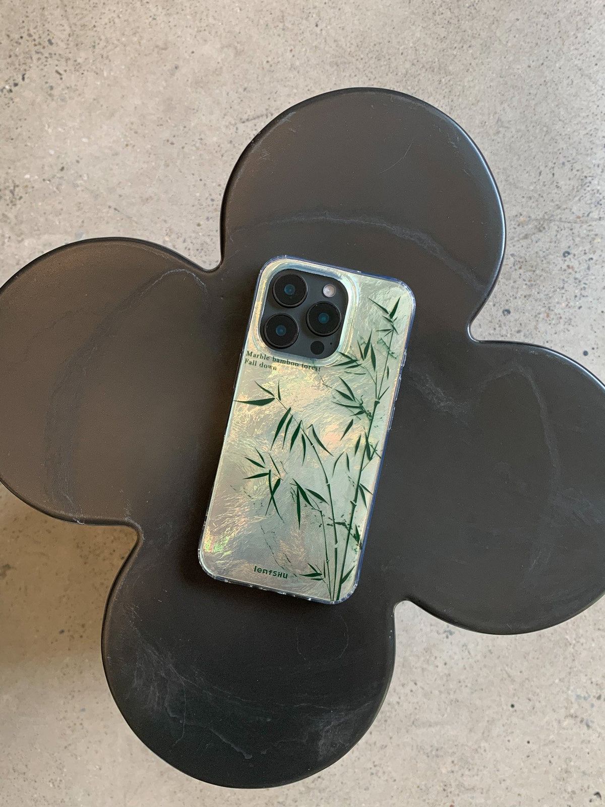 Silver Bamboo IMD Dual-Layer Case | iPhone Case | Three Fleas
