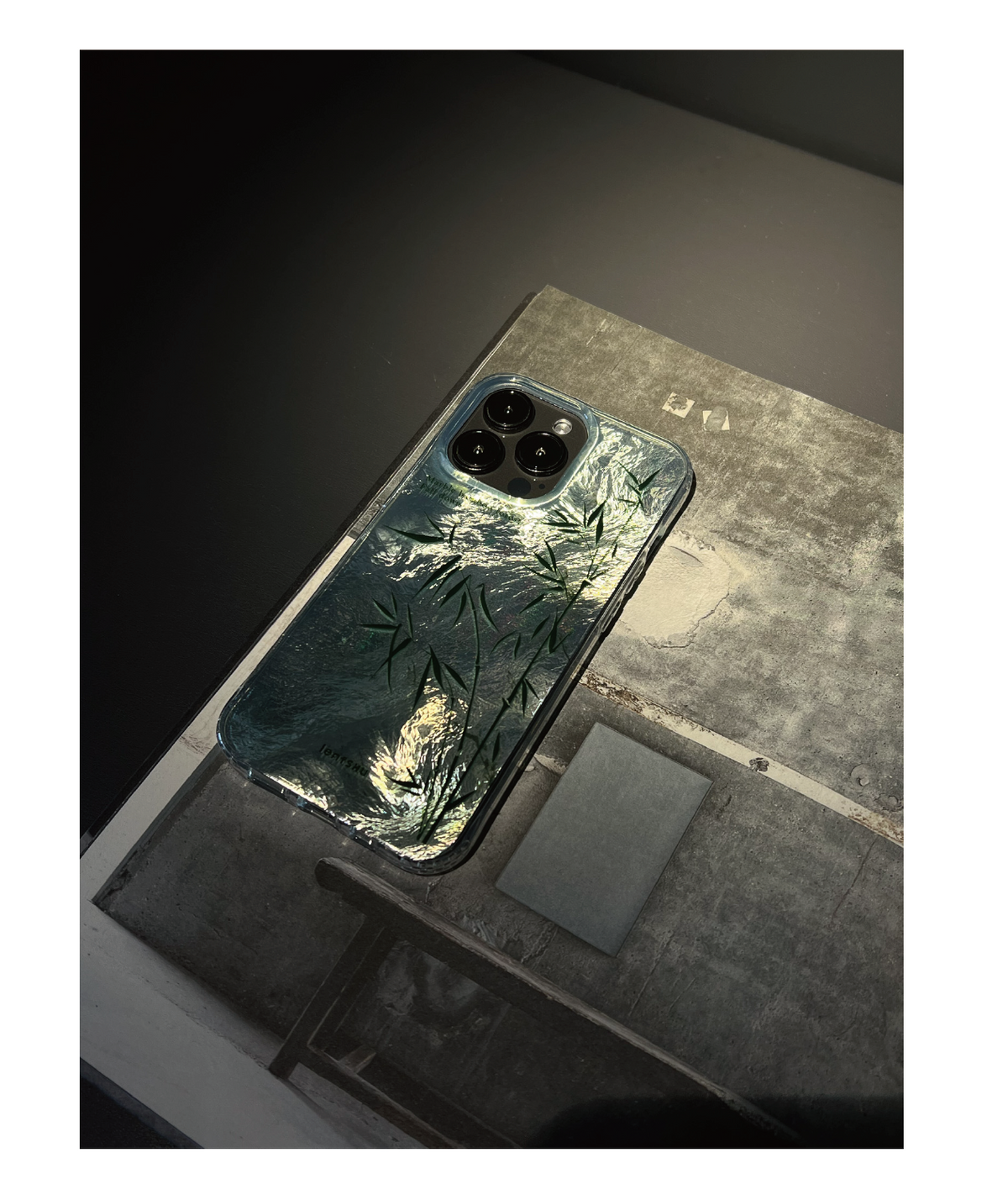 Silver Bamboo IMD Dual-Layer Case | iPhone Case | Three Fleas