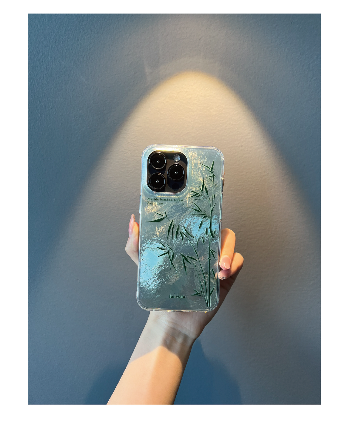 Silver Bamboo IMD Dual-Layer Case | iPhone Case | Three Fleas