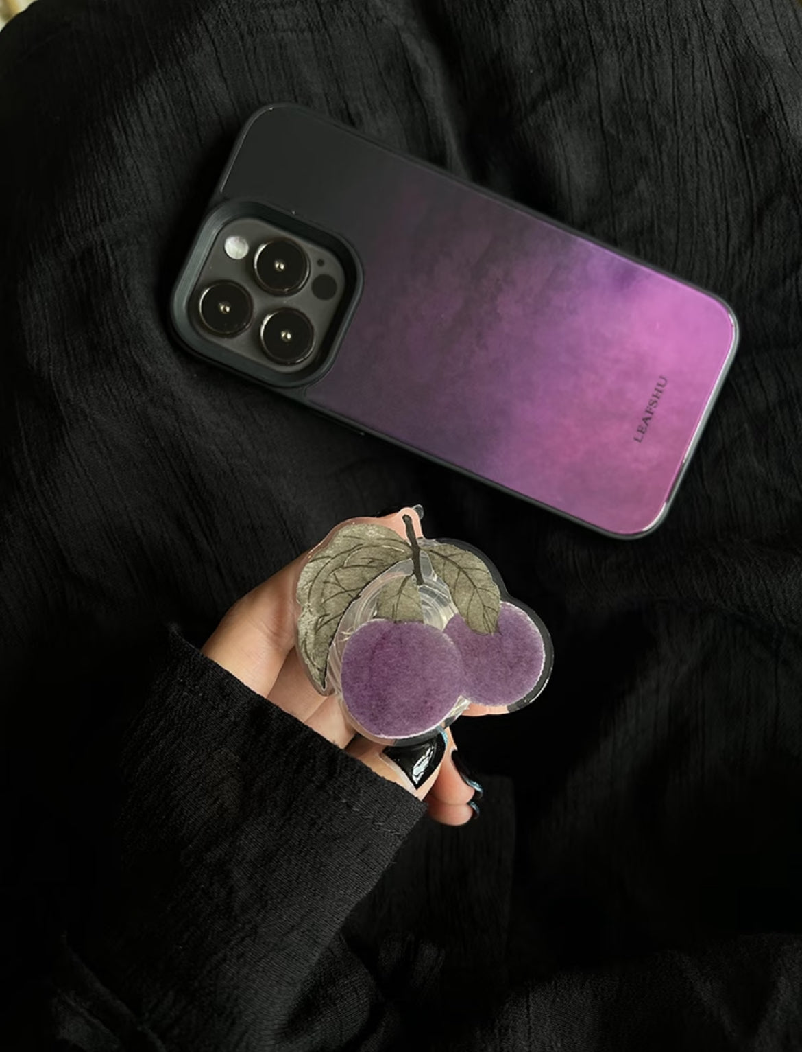 Two Grapes Phone Case | iPhone Case | Three Fleas