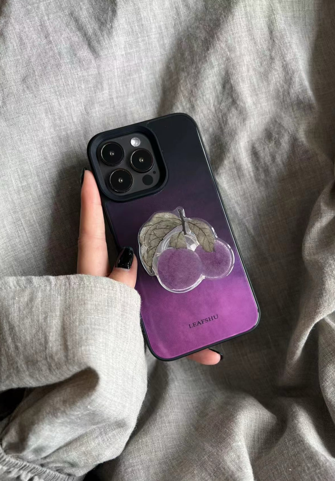 Two Grapes Phone Case | iPhone Case | Three Fleas