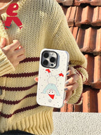 Upside Down Snowman Double Layer Phone Case | iPhone Case | Three Fleas