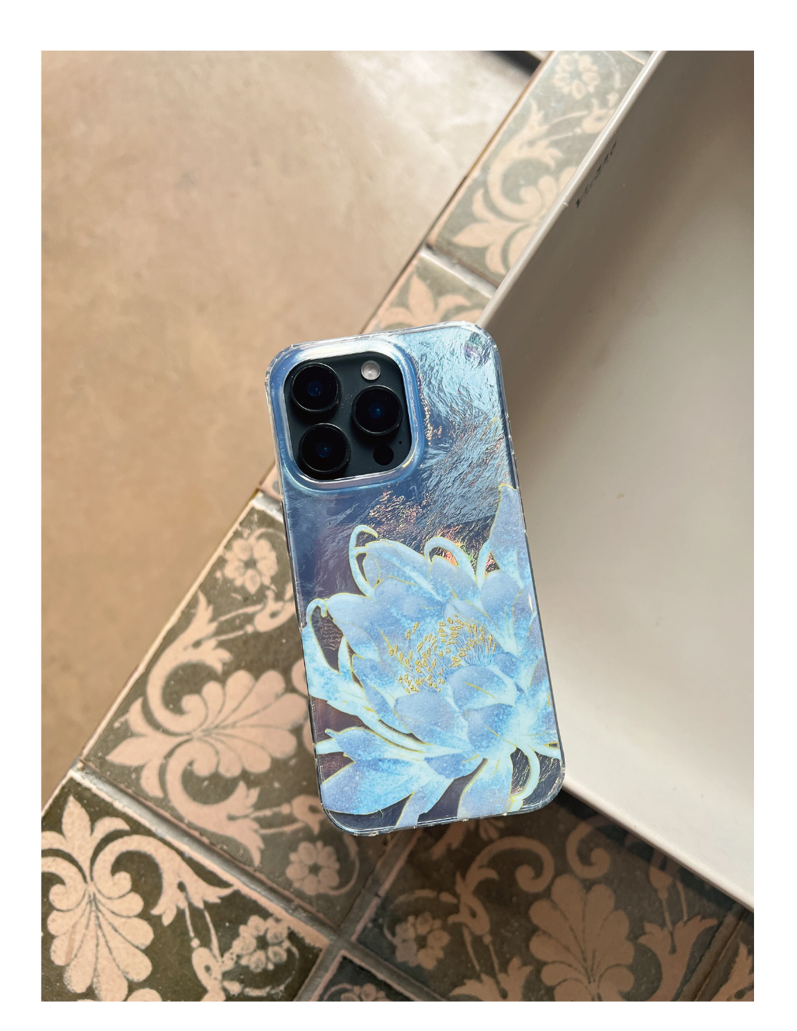 White Epiphyllum IMD Case | iPhone Case | Three Fleas