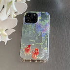 Wisteria Brocade IMD Dual-Layer Case | iPhone Case | Three Fleas