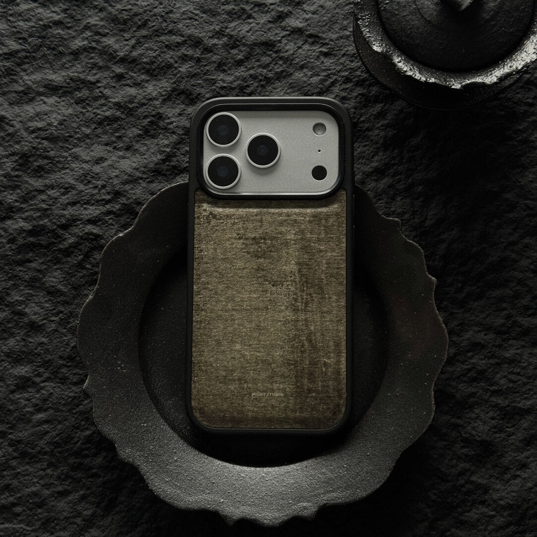 Wood Grain Leather Phone Case-NS041PU