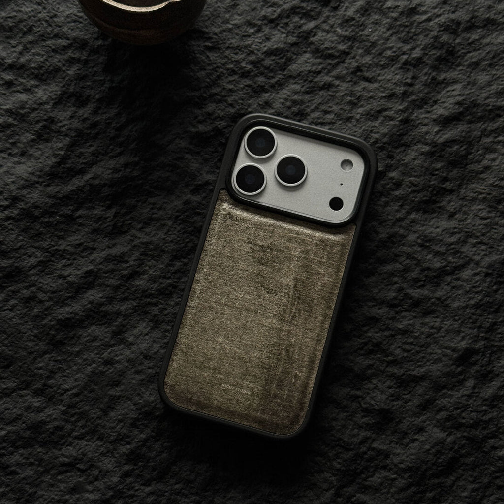 Wood Grain Leather Phone Case-NS041PU
