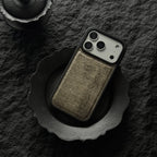Wood Grain Leather Phone Case-NS041PU