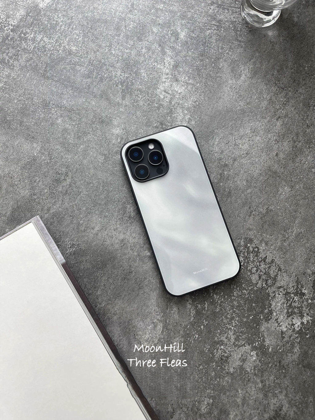 Luxe Ethereal Cloud Tempered Glass Phone Case-MH