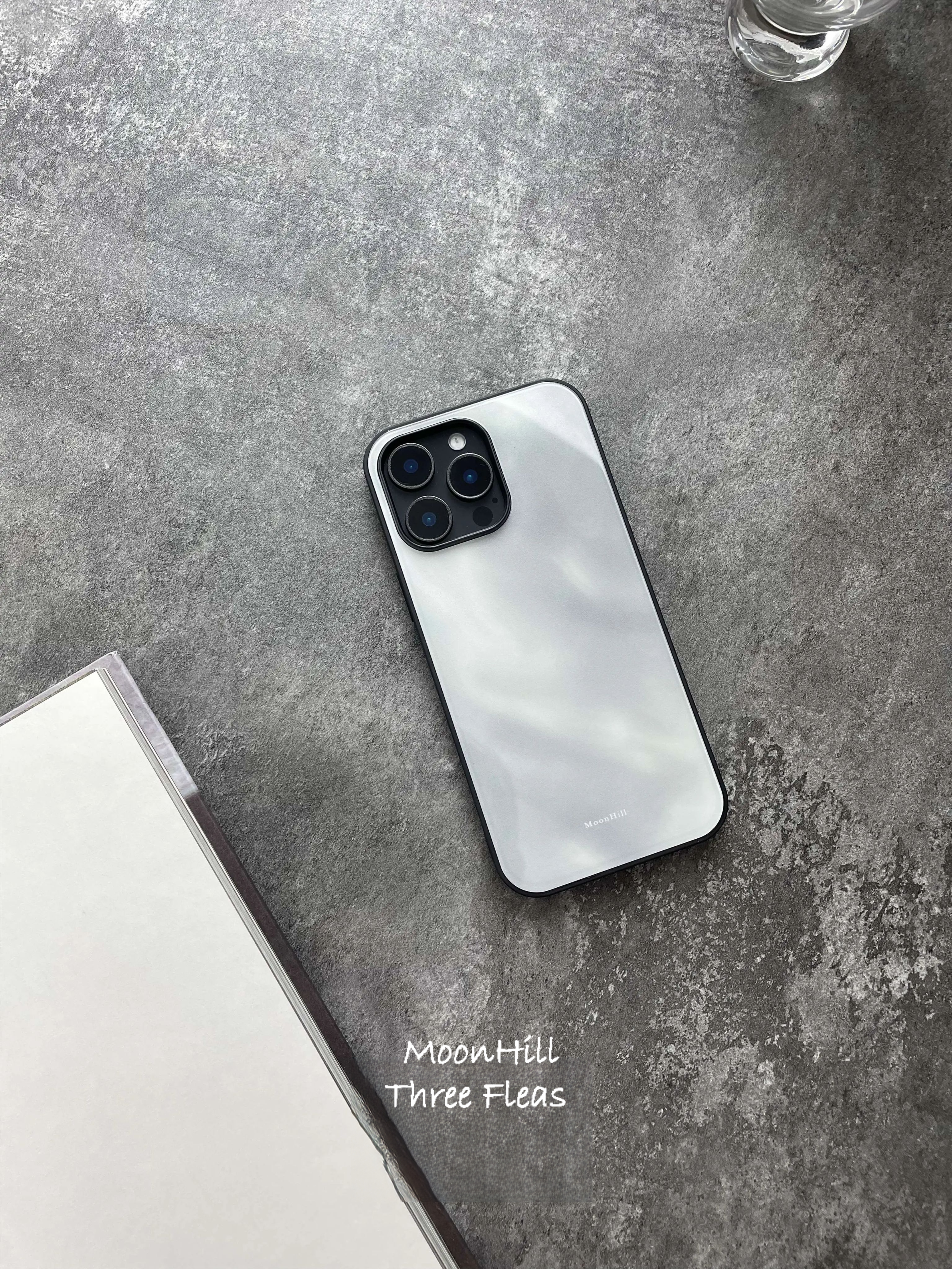 Luxe Ethereal Cloud Tempered Glass Phone Case-MH