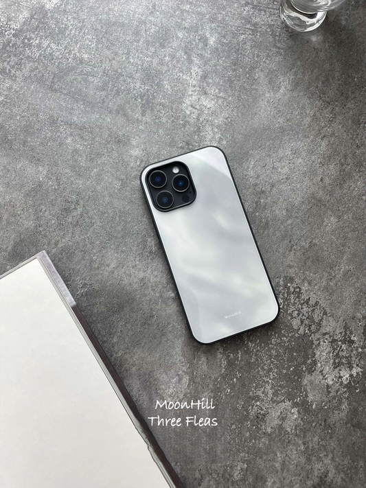 Luxe Ethereal Cloud Tempered Glass Phone Case-MH