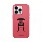 Minimalist Windsor Chair Phone Case Double-layer Film Print